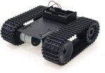 SZDoit Premium Smart RC Robot Tank Car Chassis Platform for Arduino / Raspberry pi, Metal Tracked Platform, Plastic Caterpillar / Chain, Remote Control Robotic Programmable Track Robotics / Crawler