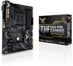 ASUS TUF B450-PLUS Gaming AMD AM4 (3rd/2nd/1st Gen Ryzen ATX Gaming Motherboard(Digi+VRM, HDMI 2.0b,USB 3.1 Gen 2, Pre-Mount I/O Shield and Aura Sync RGB Lighting)