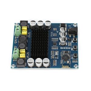 Digital Audio Amplifier Board，Acogedor TPA3116D2 Bluetooth 4.0 Dual Channel 120W+120W Bluetooth Audio Power Amplifier Module，with Acrylic Case，Self-Protection Circuit