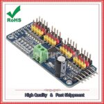 Anncus 16-Channel/Way PWM/Servo/servo Drive Board Robot IIC Steering Gear Interface Driver Board Module