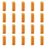 Zeelo 3D Printer Motherboard Accessories 0.31 in OD 0.78 in Length Compression Springs Light Load for Creality CR-10 10S S4 Ender 3 Heatbed Springs Bottom Connect Leveling - 20 Pack