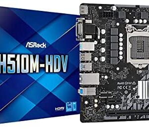 ASRock Intel H510 Micro ATX DDR4-SDRAM Motherboard