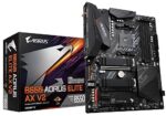 Gigabyte B550 AORUS ELITE AX V2 (AMD Ryzen 5000/B550/ATX/True 12+2 Phases Digital VRM/PCIe4.0/DDR4/USB3.2 Gen 1/Realtek ALC1200/Intel WiFi 6/2xM.2 Thermal Guard/2.5 GbE LAN/HDMI/DP/Gaming Motherboard)