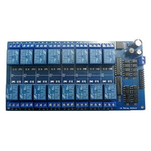 Anncus 16ch Multifunction RS485 Relay NPN PNP IO Control Core Board Modbus Rtu & at Command Module - (Color: 16ch Relay Board)