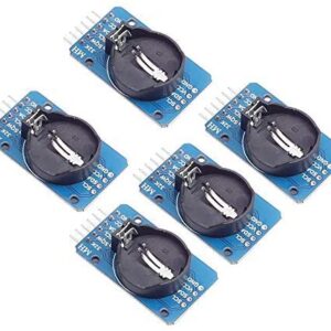 DEVMO 5pcs DS3231 AT24C32 Clock Module Real Time Clock Module IIC RTC Module Compatible with Ar-duino Without Battery