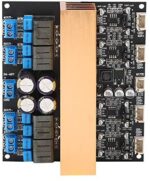 Walfront Digital Amplifier Board, TPA3255 4-Sound Channel Class D Audio Parts High-Power AMP Module Clear Powerful Sound