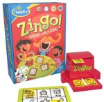 ThinkFun Zingo Bingo Award Winning Preschool Game for Pre-Readers and Early Readers Age 4 and Up - One of the Most Popular Board Games for Boys and Girls and their Parents, Amazon Exclusive Version