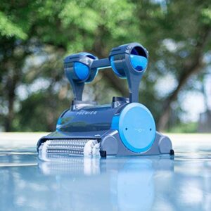 DOLPHIN Premier Robotic Pool Cleaner with Powerful Dual Scrubbing Brushes and Multiple Filter Options, Ideal for In-ground Swimming Pools up to 50 Feet.