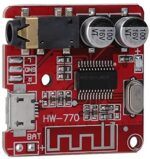 Lazmin Audio Receiver Module,Bluetooth 4.1 MP3 Decoder Board Stereo Car USB Digital Power Amplifier Board Module