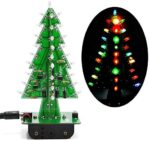 Gikfun 3D Xmas Tree Led DIY Kits 7 Color Flash Circuit LED EK1697