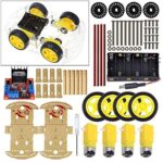 Robot Smart Car Board Starter Kit with Motor Tire L298N for UNO R3 Arduino PI