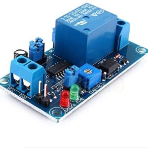 DC 12V Delay Relay Board, Delay Turn off Switch Module with Timer for Smart Home Tachograph GPS Industrial Control Electronic Experiment Arduino Robot