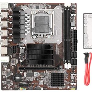 Vbestlife X58 Pro2 Motherboard, LGA1366 pin Motherboard, Computer Accessories for Desktop Computers, Supports ECC Memory DDR3, with 1366 pin CPU Interface for X58 etc.