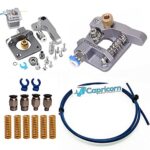 Authentic Creality Aluminum Extruder Upgrade Kit for All Creality Printers with Capricorn PTFE Teflon Tubing, Upgraded Premium Metal Bed Springs, PC4-M10 Pneumatic Fittings and Two Blue Collet Clips