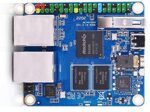 Rock Pi E Rockchip RK3328 1GB DDR3 WiFi Mobile Travel Router Single Board Computer Support Debian/Ubuntu/OpenWRT, Bundle with 16GB TF Card