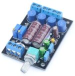 DollaTek TA2024 Digital Audio Amplifier Board Computer PC HiFi AMP Speaker Module DIY 2-Channel 3A/12V Power Supply with 2200UF/16V Large Electric Capacity