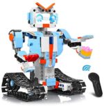 AOKESI Remote Control Robot Building Blocks Educational Kit Engineering STEM Building Toys Intelligent Gift for Boys and Girls(351 Pieces)