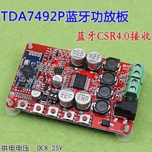 1 pcs lot Bluetooth audio receiving power amp Bluetooth CSR4.0 digital power amplifier board TDA7492P