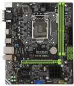 Docooler MAXSUN MS-H110D4L for Intel H110 LGA 1151 Socket Desktop Computer Mainboard Motherboard SATA 6Gb/s USB 3.0 Games DDR4 M-ATX