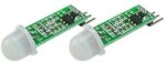 DEVMO Compatible with 2PCS HC-SR505 Human Body Infrared PIR Motion Sensor Precise Infrared Detector Module Ar-duino MCU Raspberry Pi