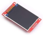 DEVMO 2.2 Inch ILI9341 SPI TFT LCD Display 240x320 ILI9341 LCD Screen with SD Card Slot Compatible with Ar-duino Raspberry Pi 51/AVR/STM32/ARM/PIC