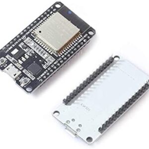 DEVMO ESP32 CP2102 2.4GHz Dual-Mode NodeMCU ESP-WROOM-32 ESP-32S WiFi and Bluetooth Dual Cores Antenna Micro USB Development Module Board Compatible with Ar-duino IDE