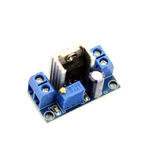 DEVMO LM317 DC-DC Converter Buck Step-Down Circuit Board Module Linear Regulator Adjustable Voltage Regulator Power Supply