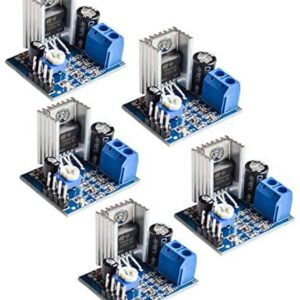 SUBALIGU 5pcs TDA2030A Digital Audio Amplifier Module TDA2030 Power Amplifier Board 6-12V for DC Power Supply Audio System DIY Speakers