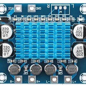 Class D 2 Channels HD Digital Audio Power Amplifier Board mp3 amp Module 12V24V Dual Channel 30W+30W