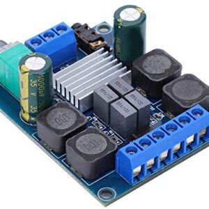 Bluetooth Amplifier Board, Power Amplifier Board, Digital 2 Channel Potentiometer Module TPA3116D2 2x50W DC 4.5～27V, with Reverse Connection Protection, High Efficiency and Low Heat