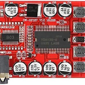 YDA138 Bluetooth Amplifier Board Digital Class D Dual Channel Audio Amp Module HF187 with Power Reverse Connection Protection