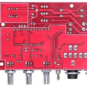 Fdit Amplifier Board, Digital Preamplifier Amplifier Components, Volume Tone Control Stereo Interface for Microphone Home Theater System