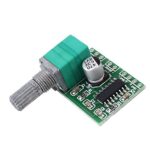 2 Pcs PAM8403 3W+3W DC 5V Mini Audio Amplifier Board Digital Power Amp Module Dual-channel Stereo Amplifier with Potentiometer