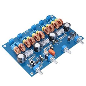 DC 18V-24V TPA3116 4.1 Class D Bluetooth Amplifier Board Module, Audio Amplifier Board 4 ×50W+100W Frequency Response 20Hz to 20KHz