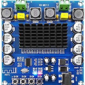 TDA7498 High Power Bluetooth Digital Amplifier Board Dual Channel Stereo amp Board 100W+100W